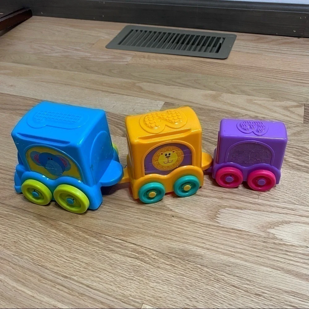 Fisher Price Plastic Number Counting Train Toy
